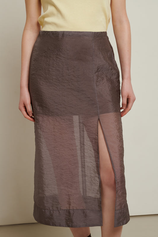 FALDA ROXANA AZUL MARINO