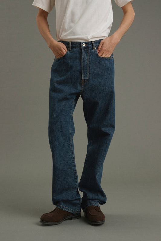 Jean Tom - Denim Azul Lavado - Algodón - Hombre