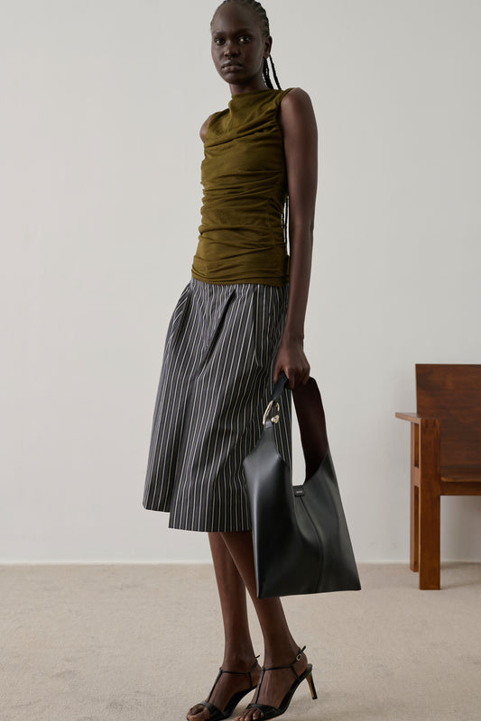 Bermuda Henna - Noir/Cardamome - Coton - Femme