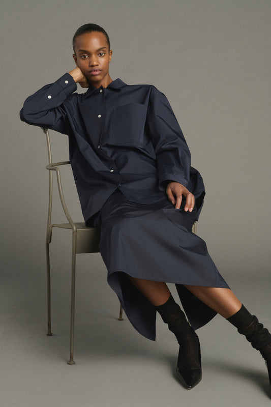 Camisa Kita - Navy - Mujer