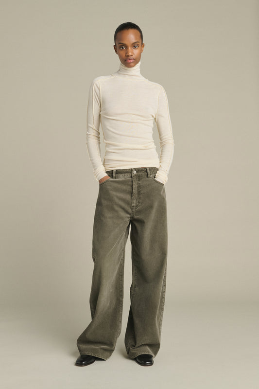 Pantalón Hunter - Gris - Algodón - Mujer