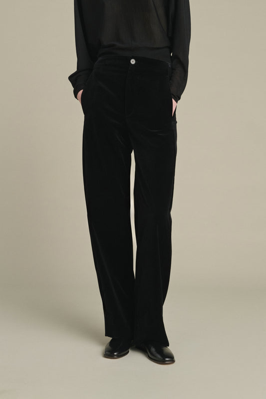 Pantalón Celestin - Negro - Algodón - Mujer