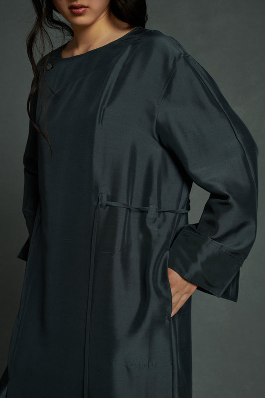 Robe Well - Ardoise - Soie - Femme