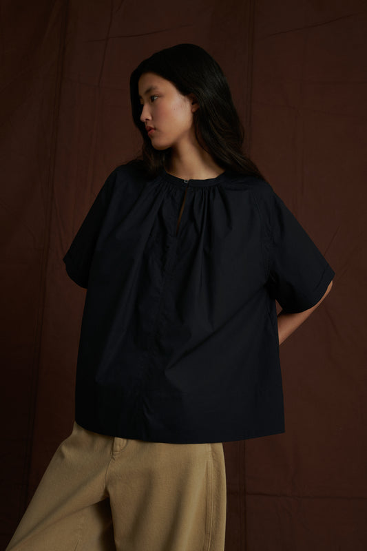 Camisa Arlette - Negro - Algodón - Mujer