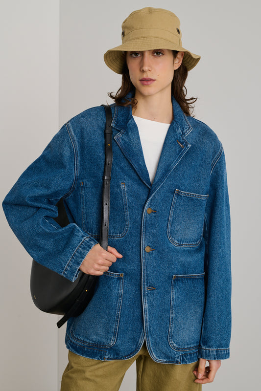 Veste Charlize - Bleu - Coton - Femme