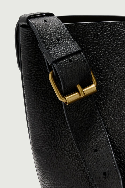 Bolso Saudade Mini - Negro - Cuero - Mujer