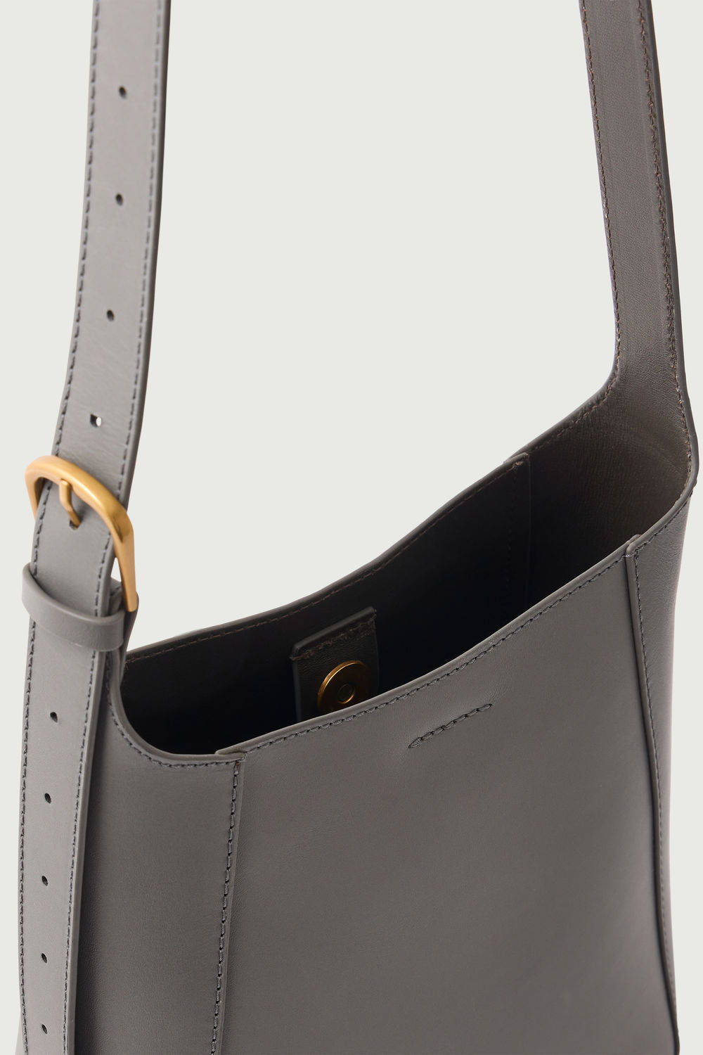 Sac Uma Mini - Graphite - Cuir - Femme
