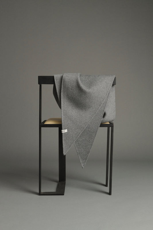 Capa Jamelia - Gris Claro - Lana - Mujer
