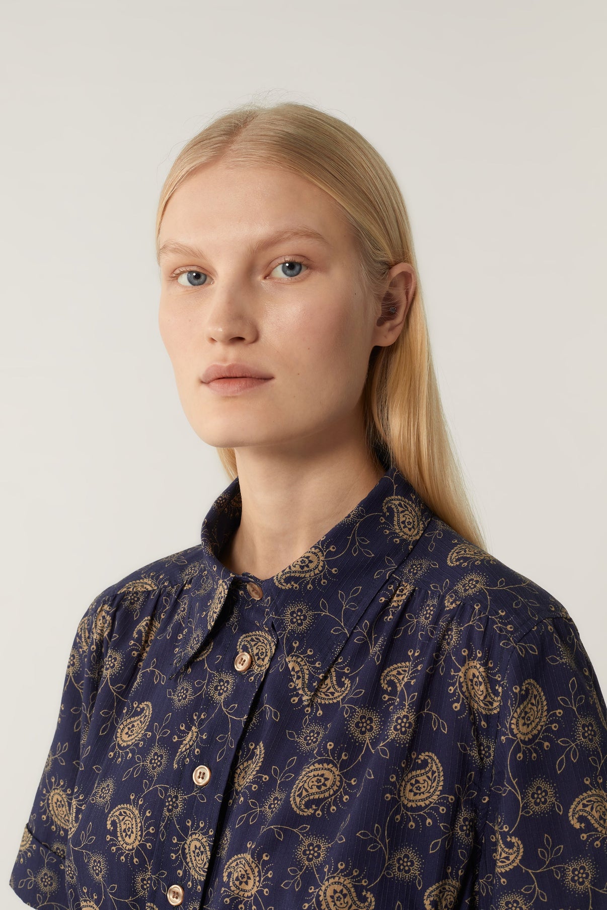 VESTIDO MAUD AZUL MARINO vue 10