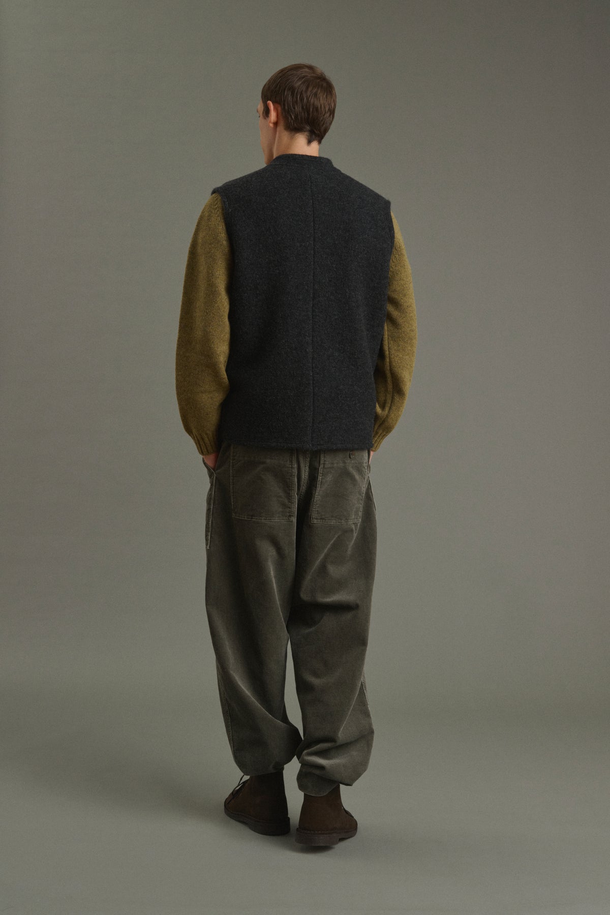 Cazadora Samuel - Gris antracita - Lana - Hombre