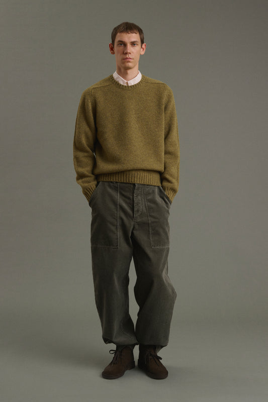 Pantalón Kurtis - Gris verdoso - Algodón - Hombre