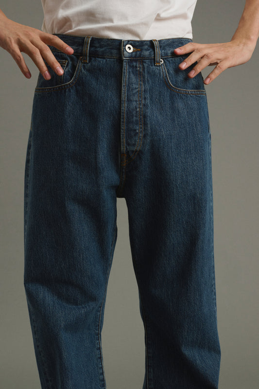 Jean Tom - Denim Azul Lavado - Algodón - Hombre
