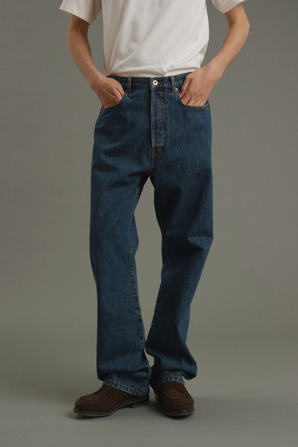Jean Tom - Denim Azul Lavado - Algodón - Hombre