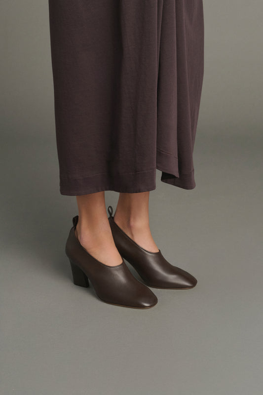 Zapatos de tacón Thea - Marrón cálido - Cuero - Mujer