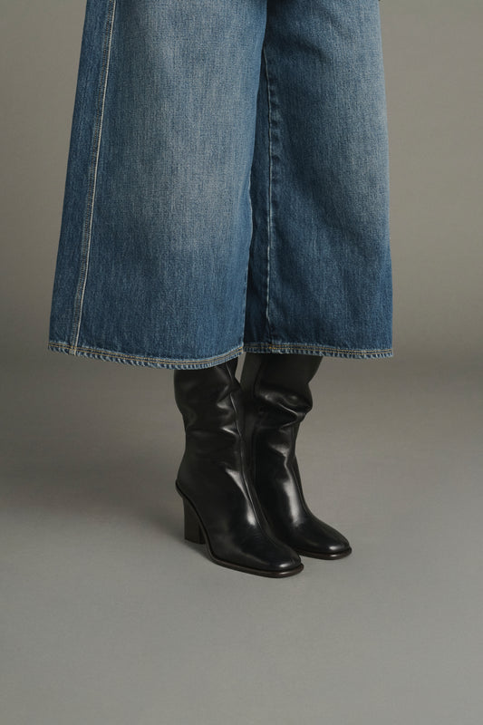 Botas Livia - Negro - Cuero - Mujer
