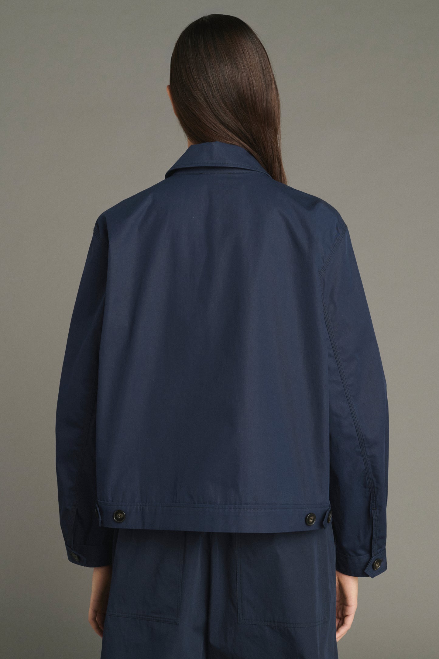 Chaqueta Jared - Azul marino - Algodón - Mujer