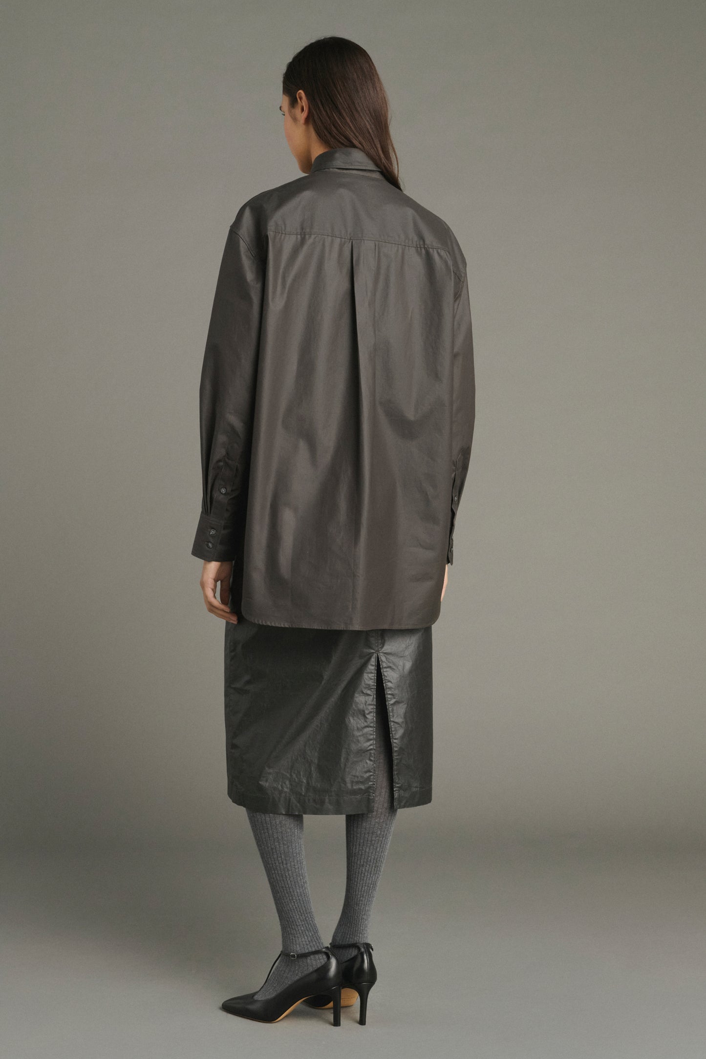 Camisa Carlotta - Marrón Oscuro - Algodón - Mujer