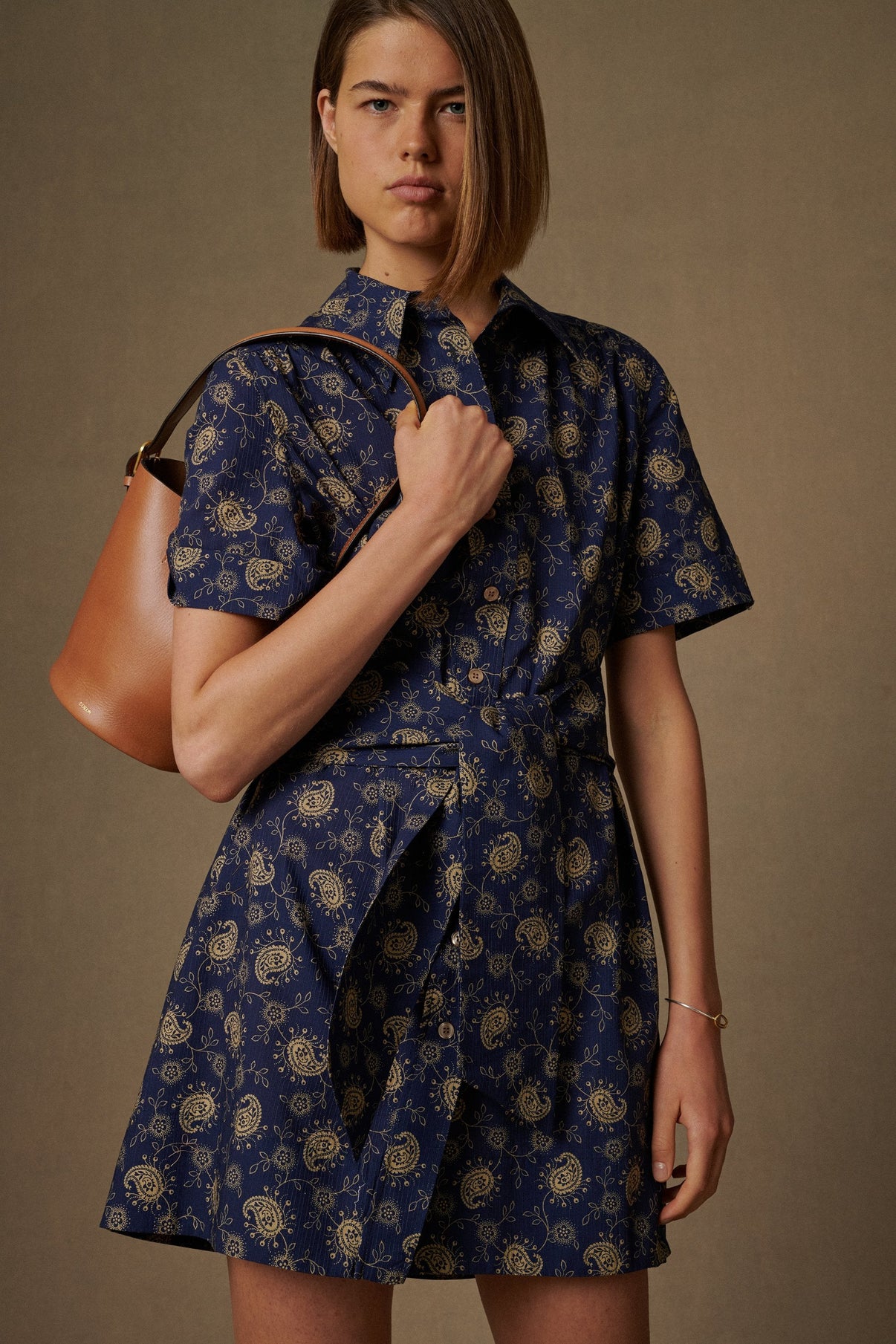 VESTIDO MAUD AZUL MARINO vue 1