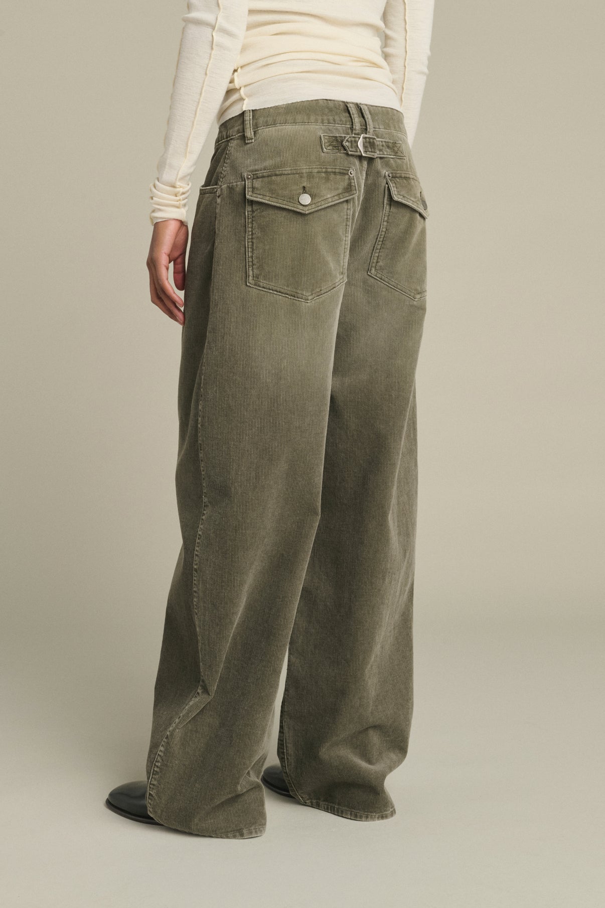 Pantalón Hunter - Gris - Algodón - Mujer vue 5