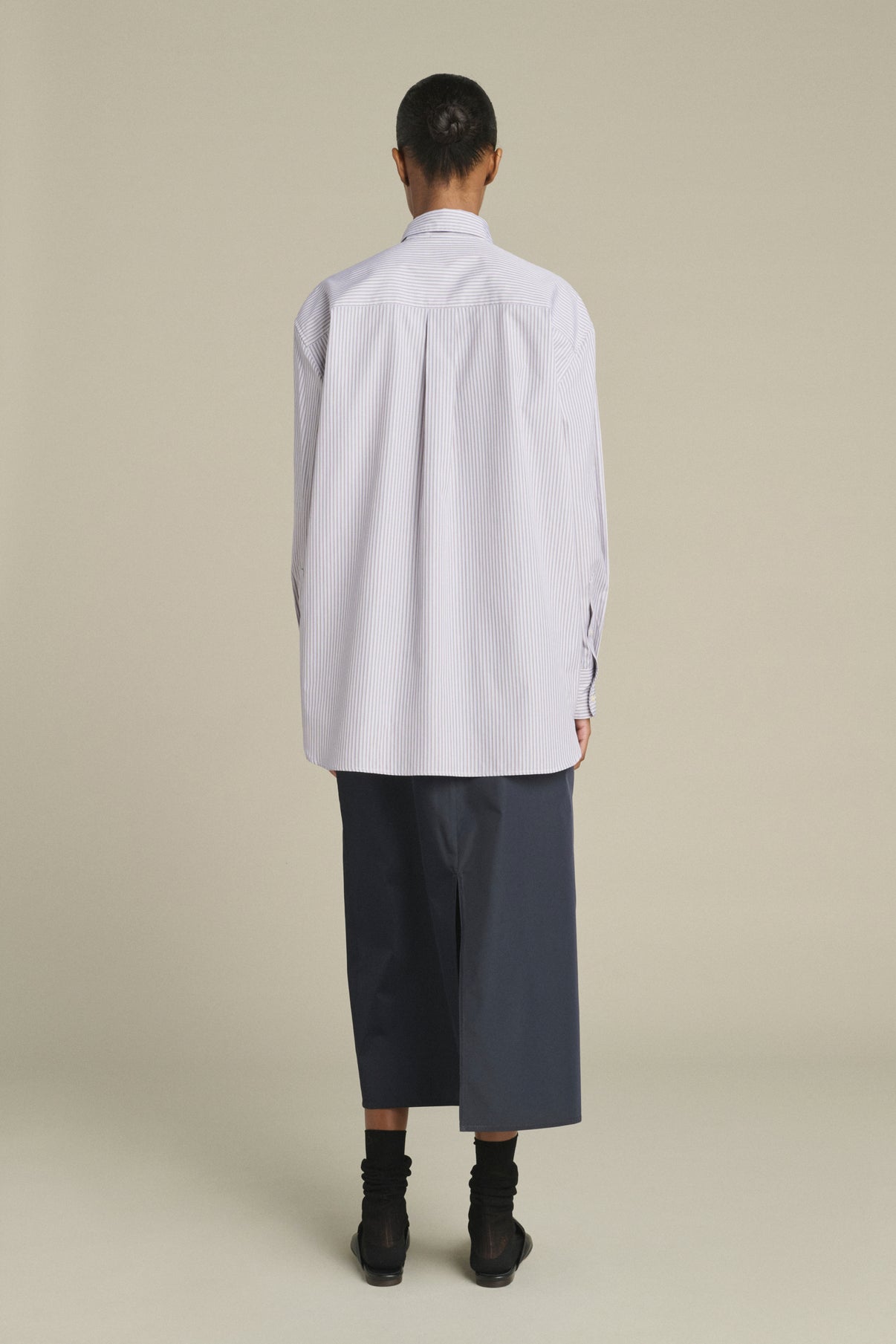 Camisa Carlotta - Azul/Beige - Algodón - Mujer vue 2