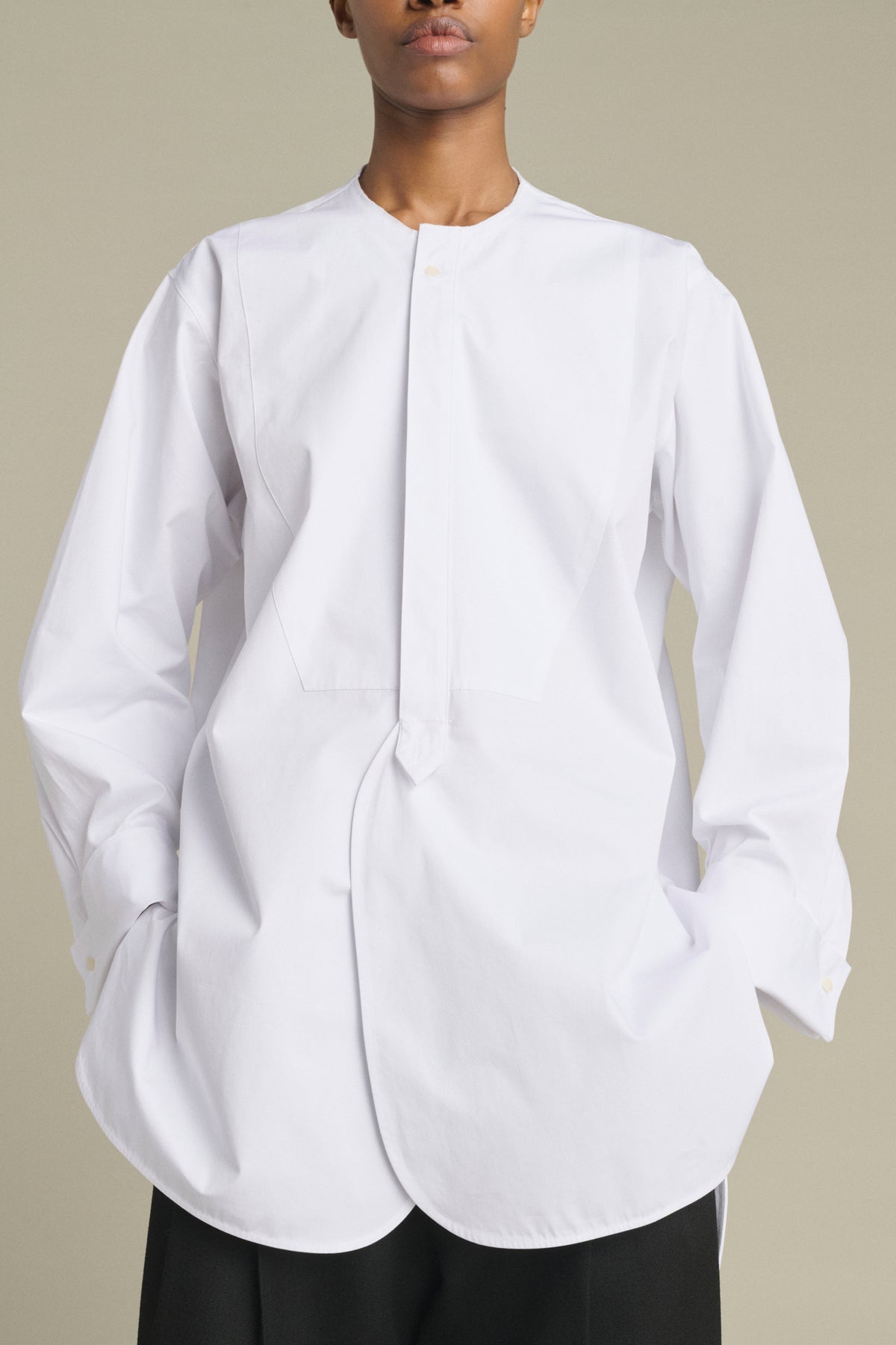 Camisa Liotta - Blanco - Algodón - Mujer vue 5