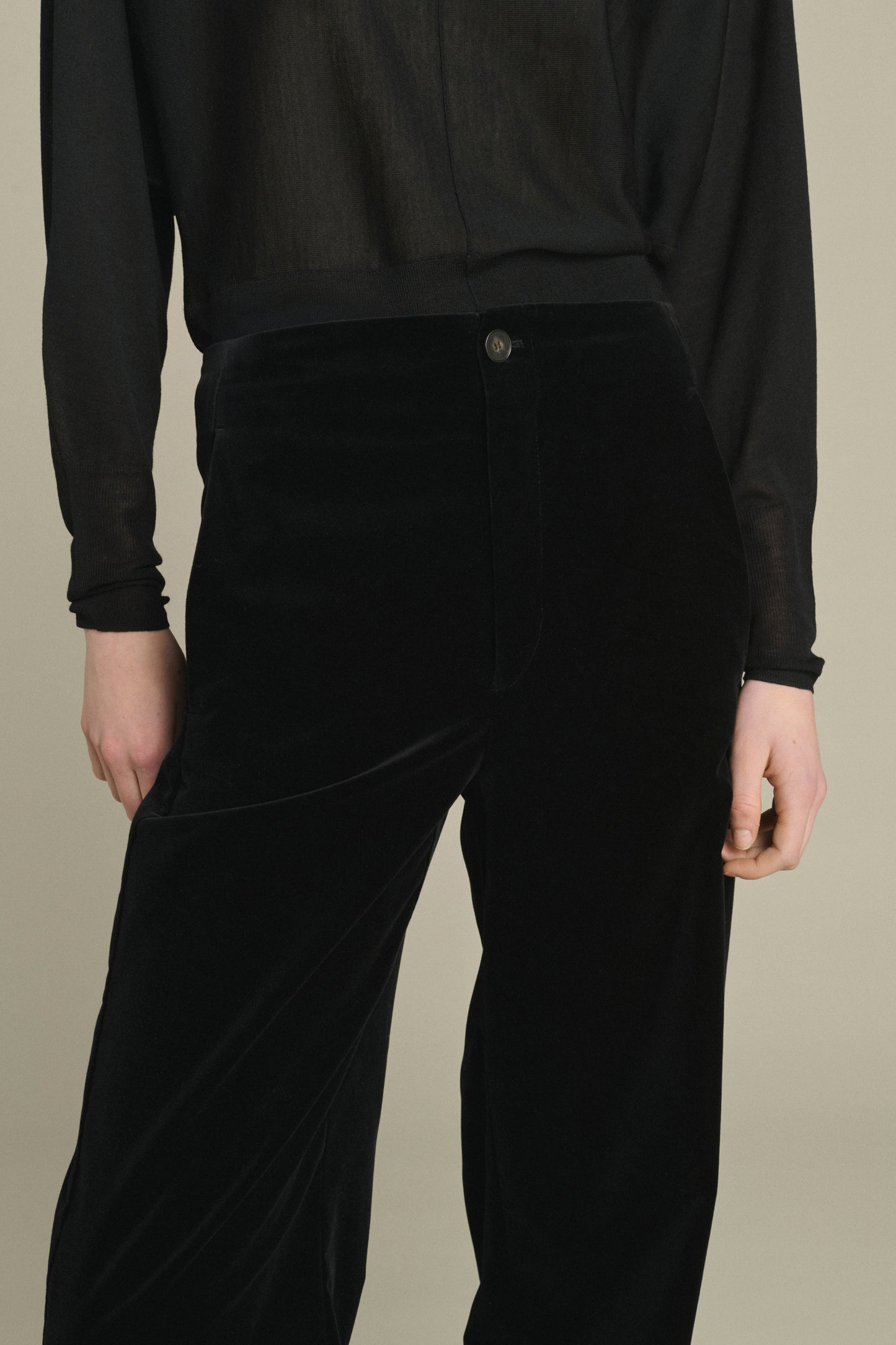 Pantalón Celestin - Negro - Algodón - Mujer