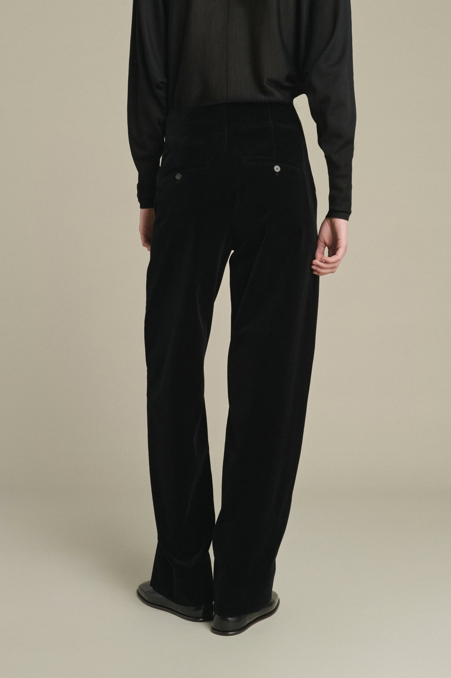 Pantalón Celestin - Negro - Algodón - Mujer
