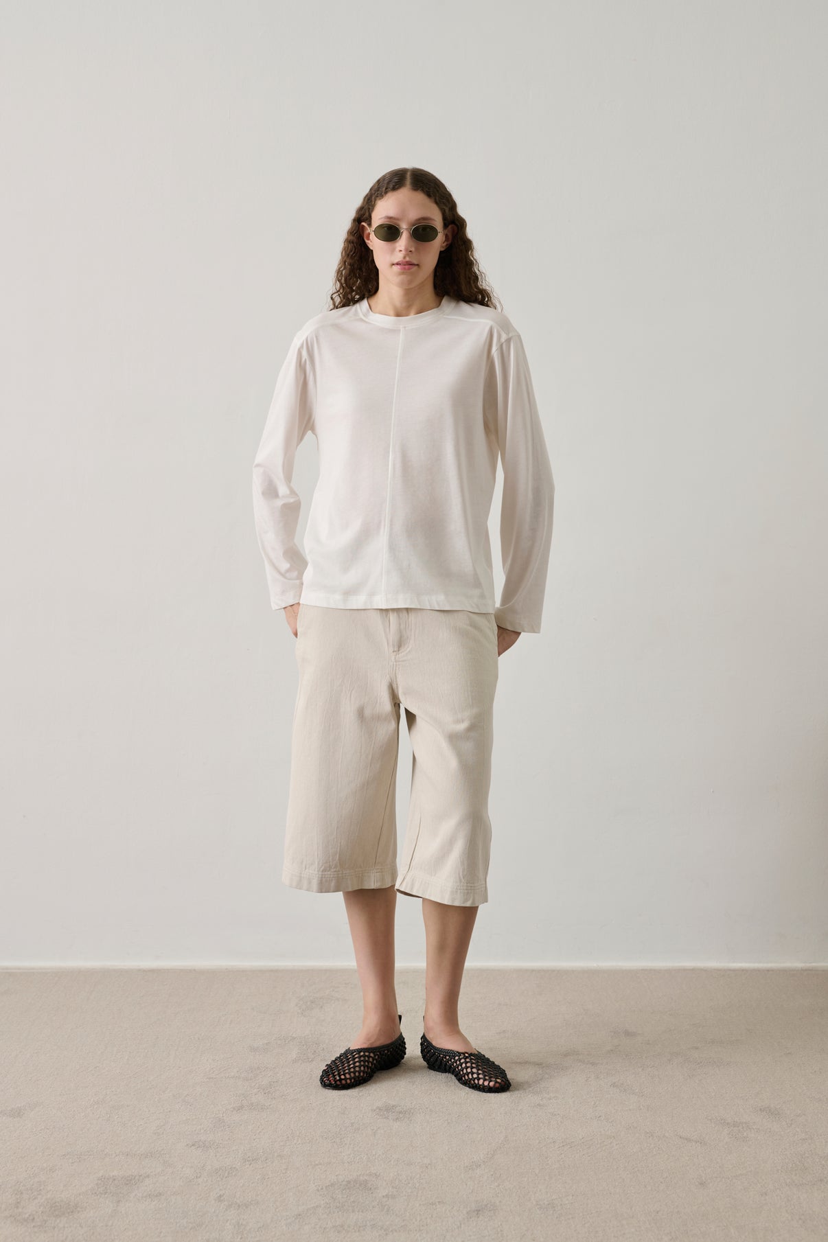 Camiseta Adelie - Blanco - Algodón - Mujer vue 2