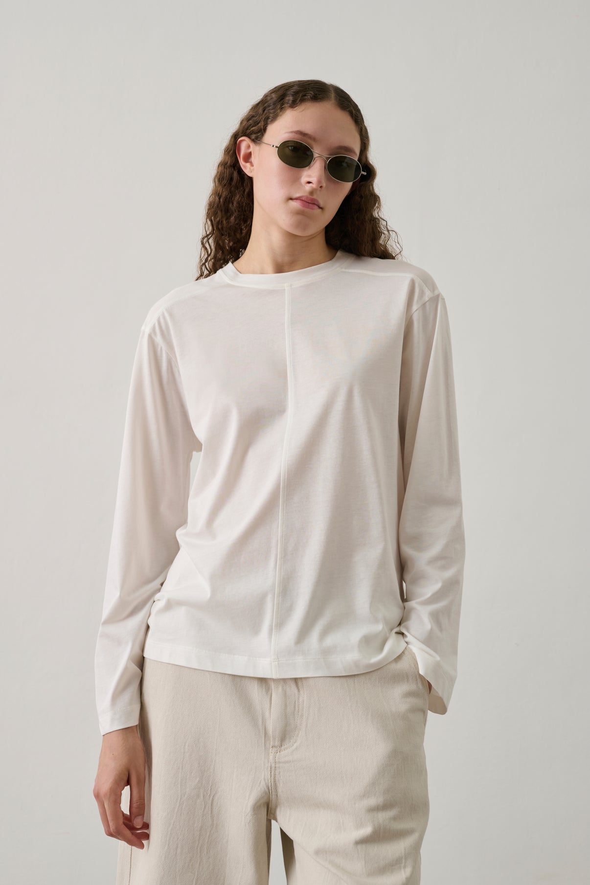 Camiseta Adelie - Blanco - Algodón - Mujer vue 1