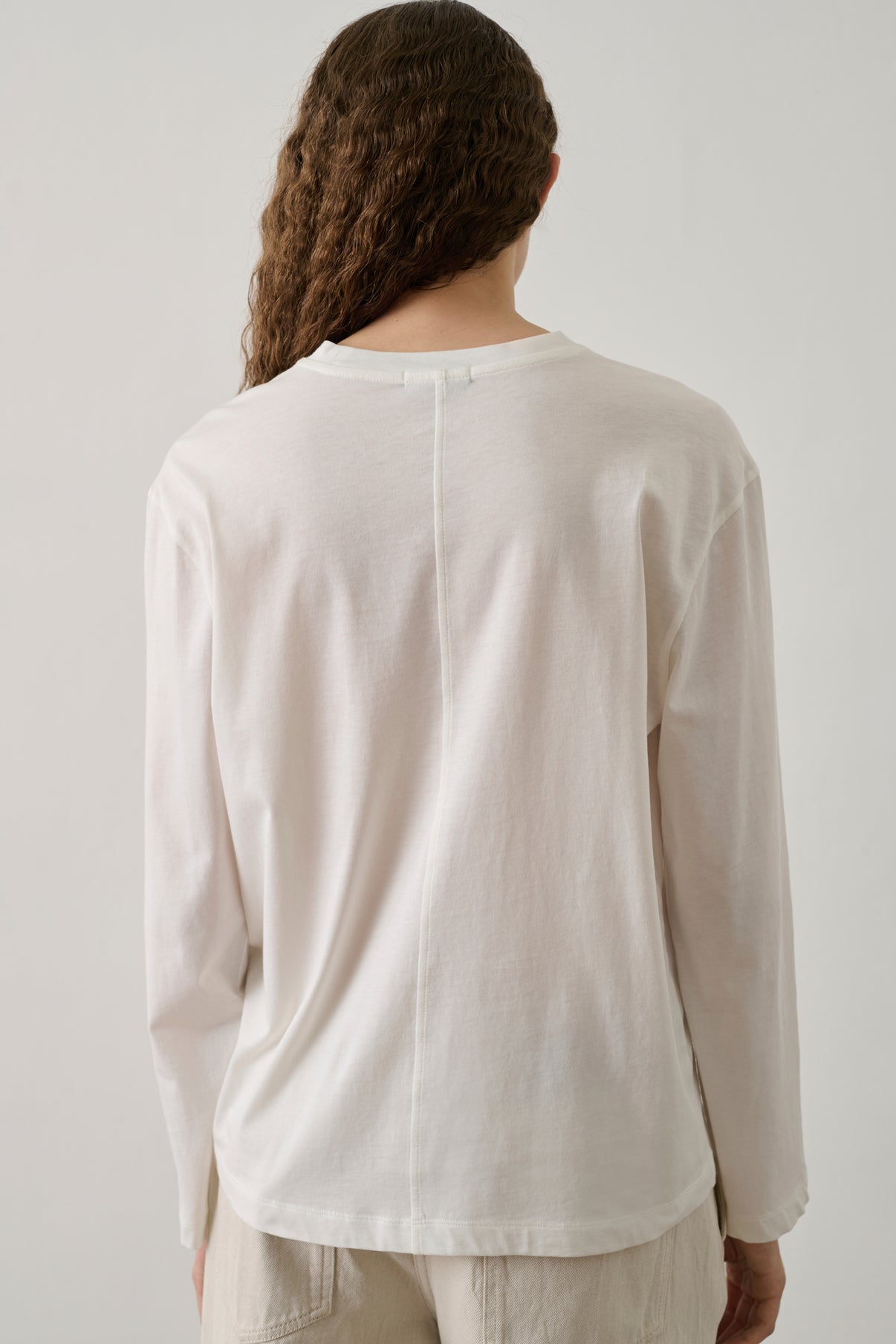 Camiseta Adelie - Blanco - Algodón - Mujer vue 3