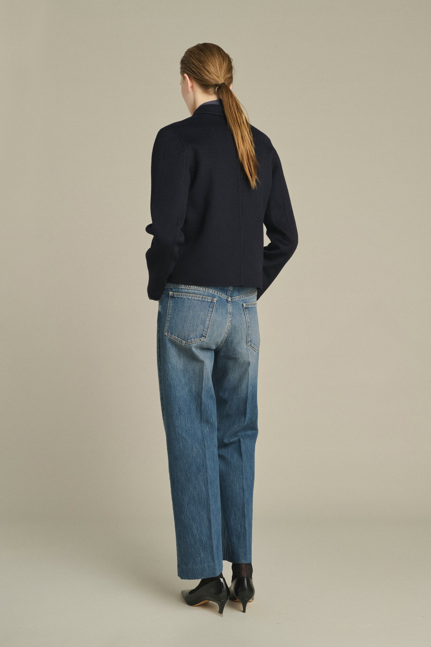 Chaqueta Hespera - Deep Navy - Lana - Mujer