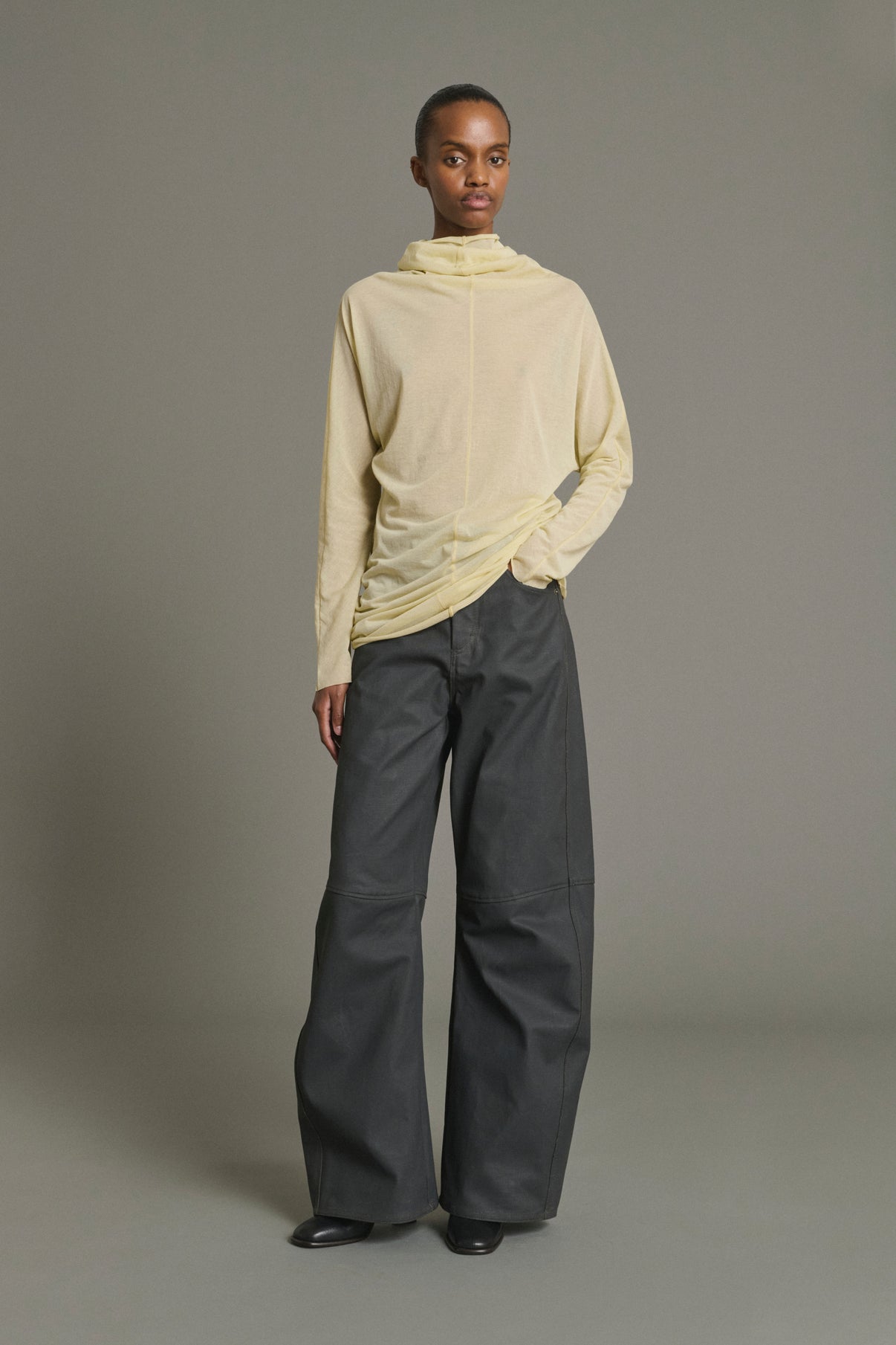 Camiseta Lisia - Amarillo Pálido - Algodón - Mujer vue 5