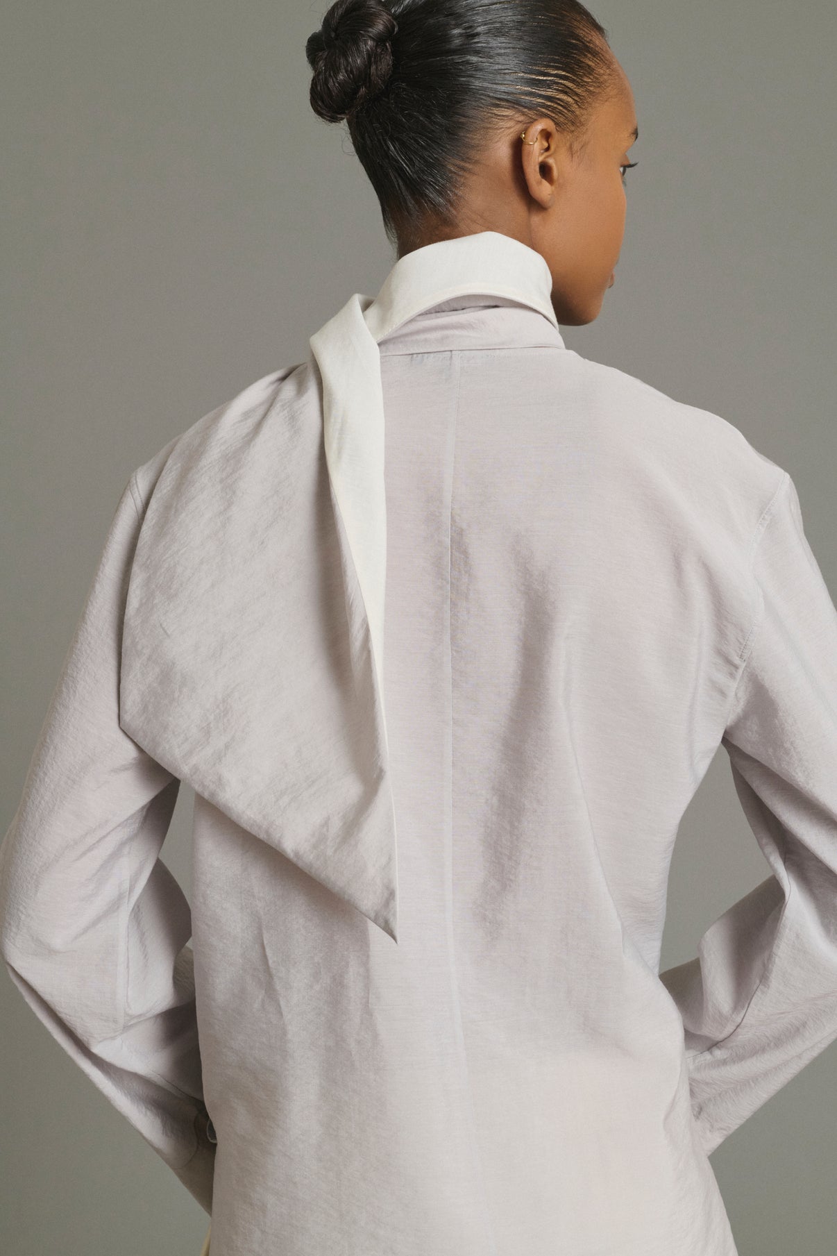 Blusa Leonore - Gris Parme - Mujer vue 4