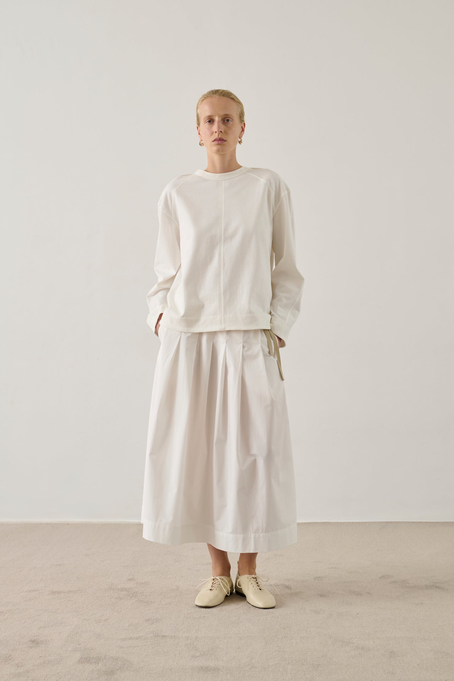 Tee-Shirt Bocca - Blanc Cassé - Coton - Femme