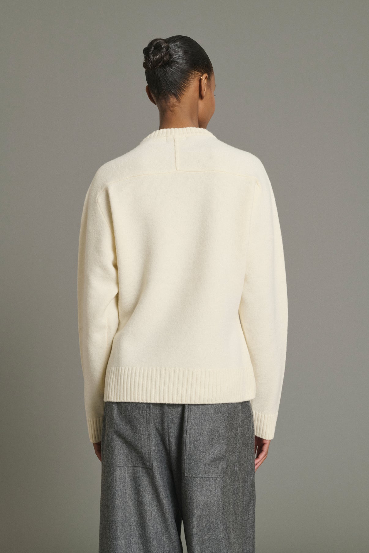 Jersey Jeremie - Crudo - Lana Merino - Mujer vue 4