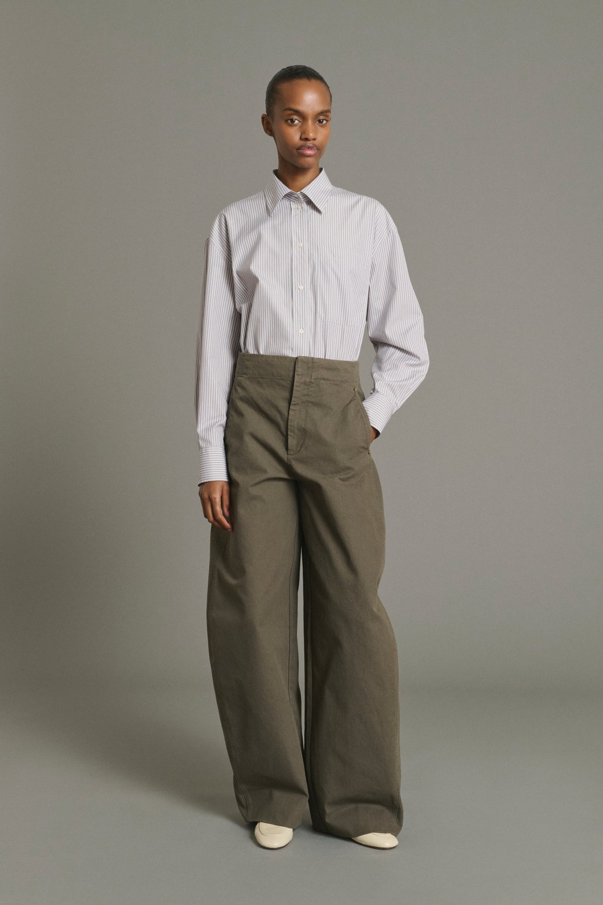Vaqueros Luther - Incienso - Coton - Mujer