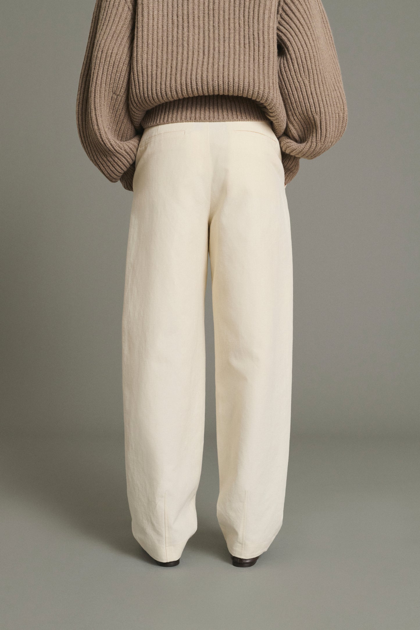 Pantalón Baptiste - Crudo - Algodón - Mujer