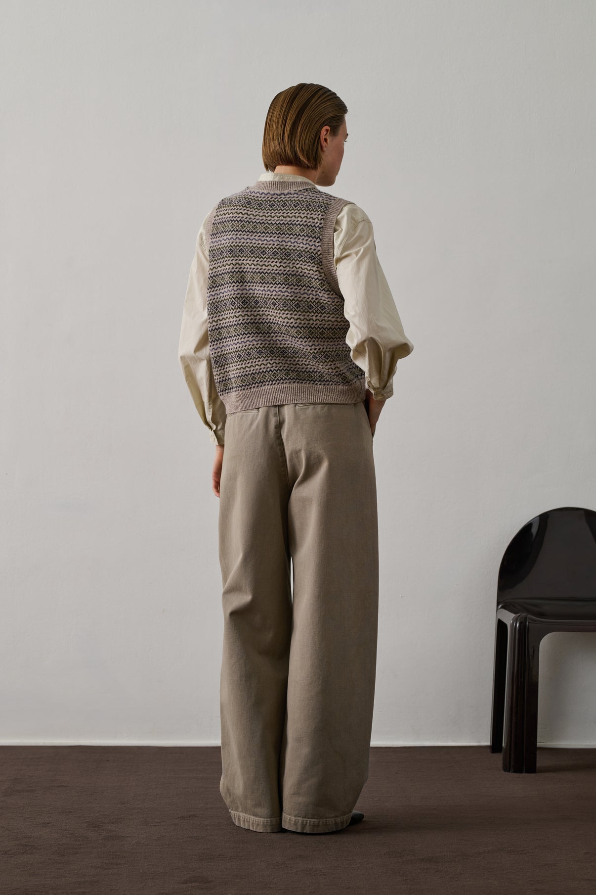 Pull Fiesta - Multico - Laine - Femme vue 3