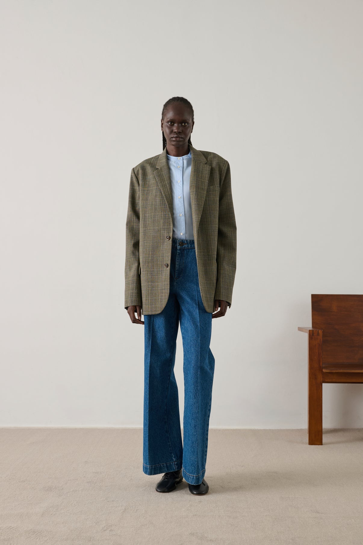 Jean California - Denim Bleu Delave - Coton - Femme vue 5