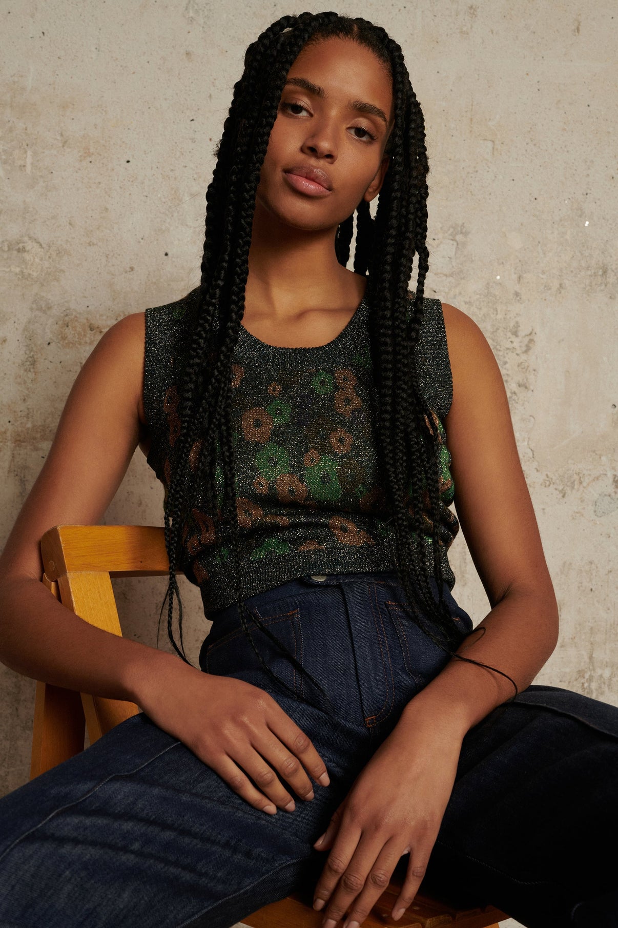 JERSEY PETON VERDE vue 1