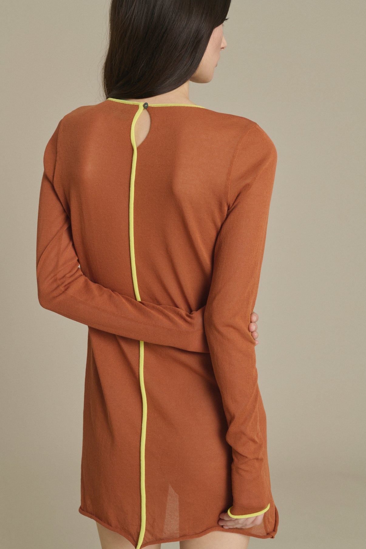 vestido Irene Mini caramelo en punto Soeur & TL180 - Soeur vue 4