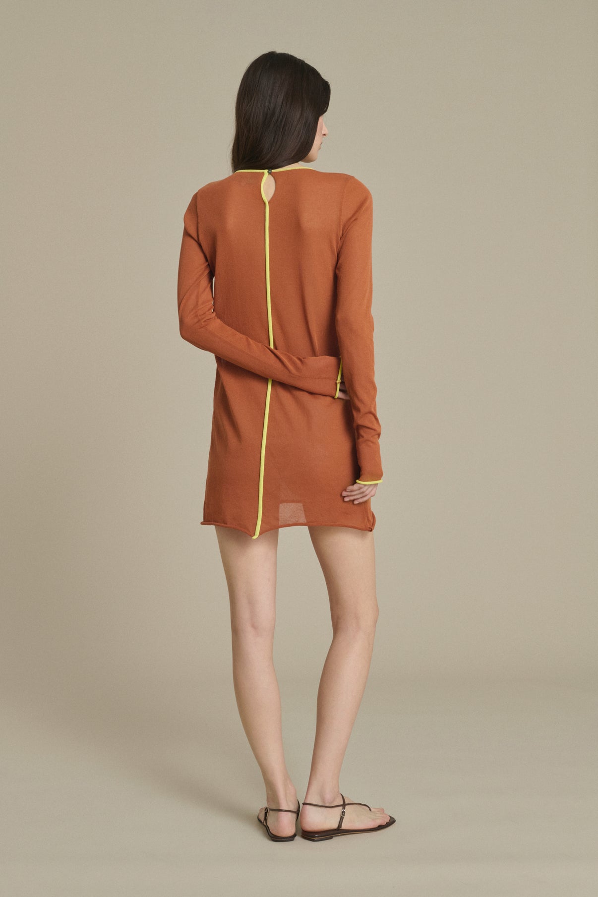 vestido Irene Mini caramelo en punto Soeur & TL180 - Soeur vue 2