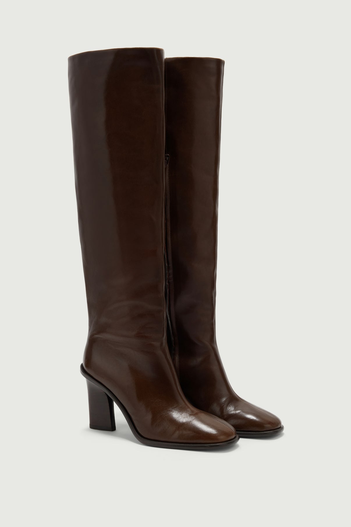 Botas Livia - Marrón Oscuro - Cuero - Mujer vue 4