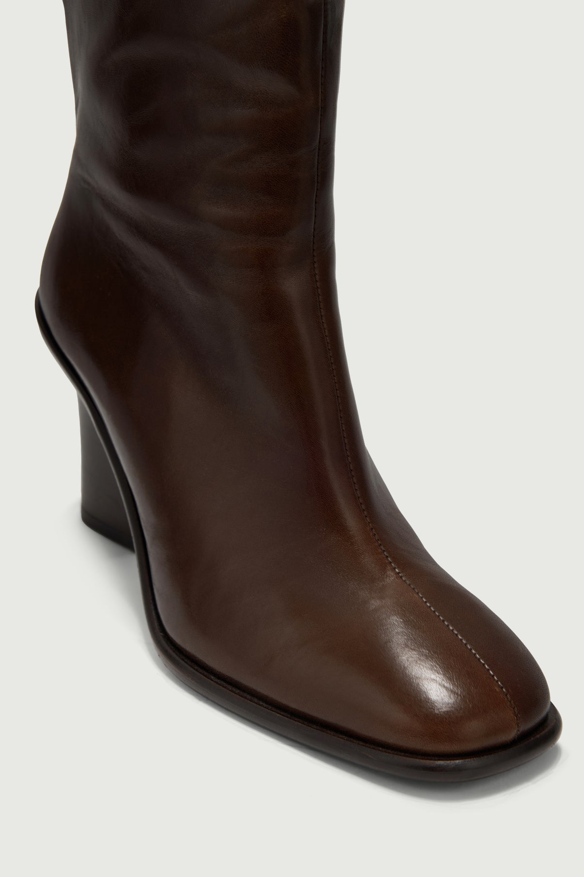 Botas Livia - Marrón Oscuro - Cuero - Mujer vue 5