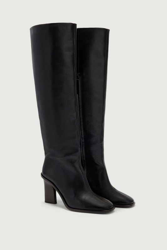 Botas Livia - Negro - Cuero - Mujer