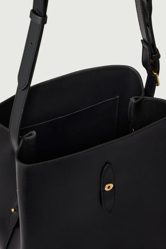 Bolso Bello - Negro - Cuero - Mujer