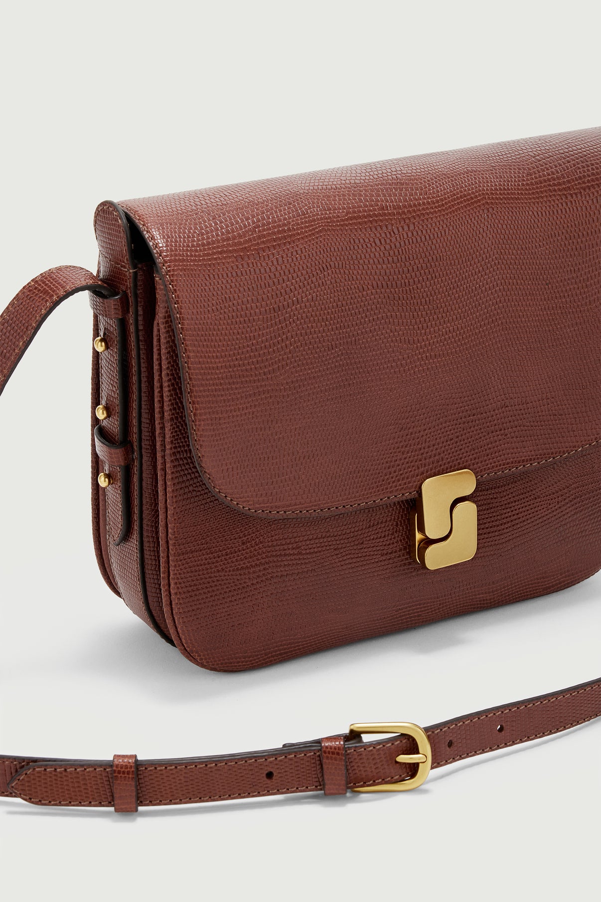 Bolso Bellissima Maxi - Coñac - Cuero - Mujer vue 3