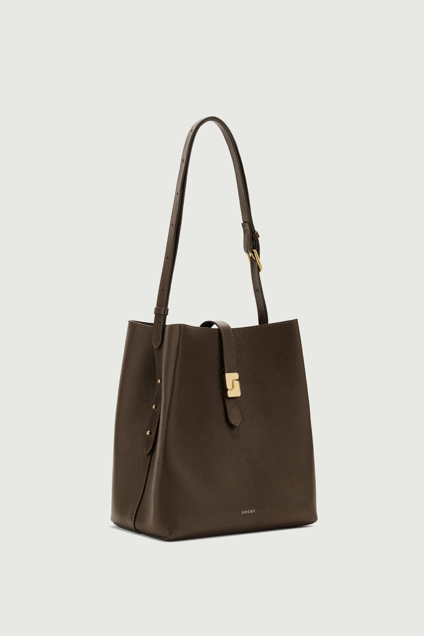 Bolso Bello - Caqui Oscuro - Cuero - Mujer