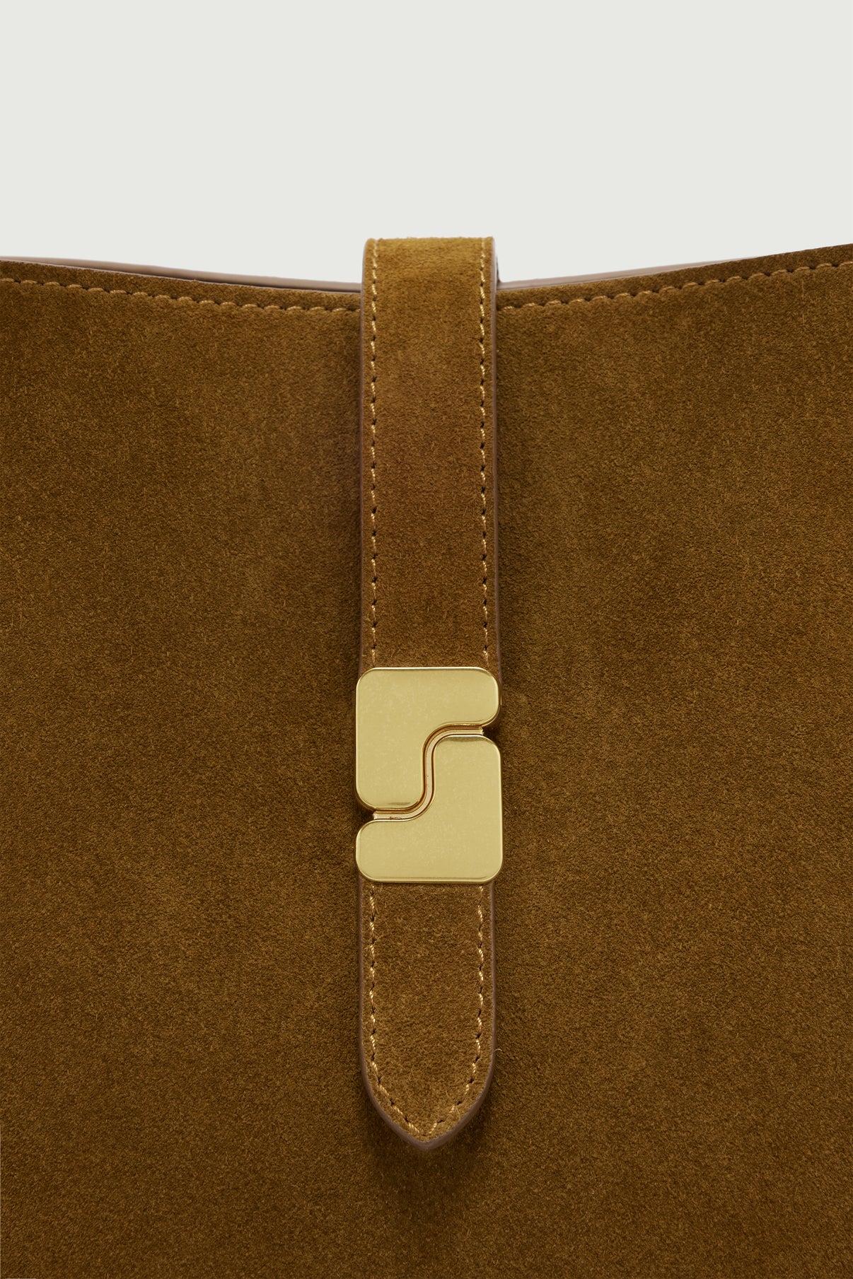 Bolso Bello Mini - Caramelo - Cuero - Mujer vue 3
