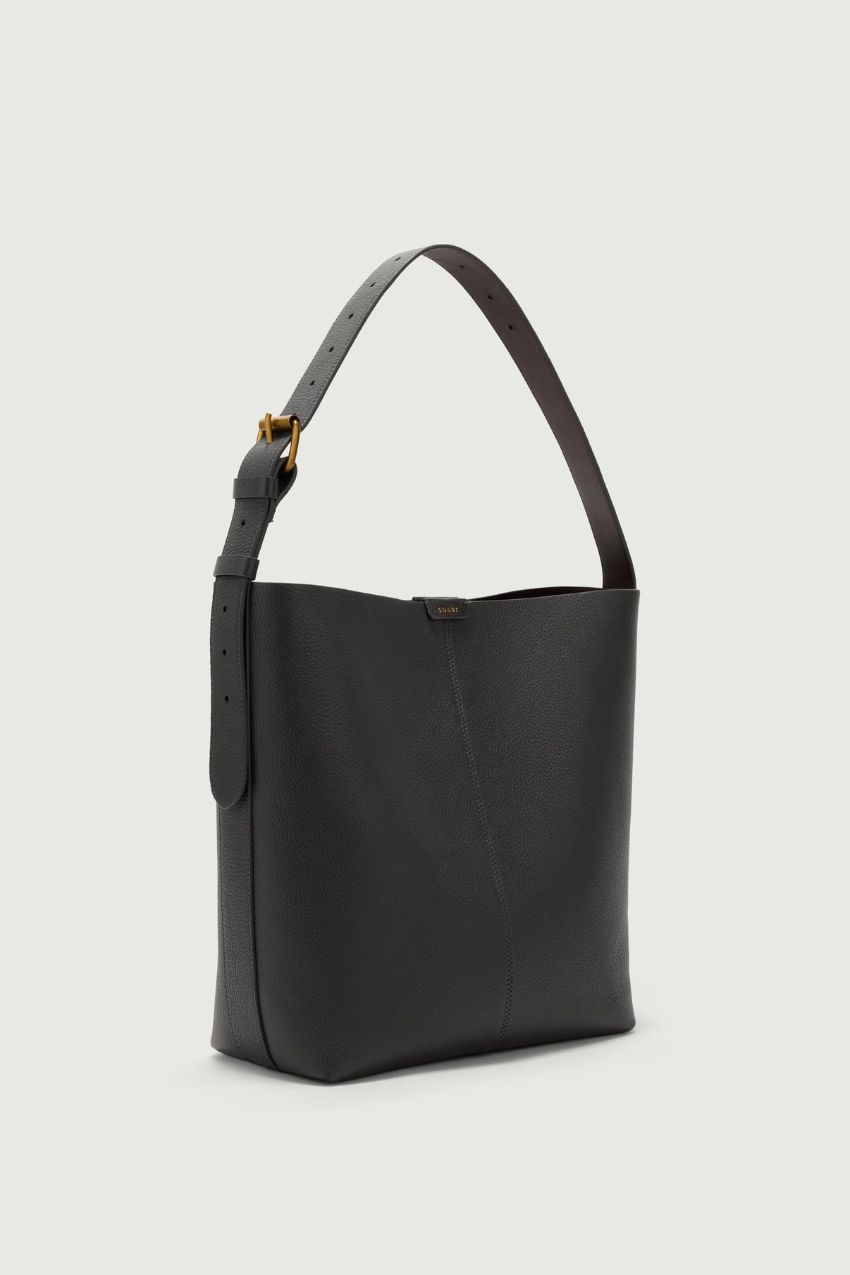 Bolso Saudade - Acero - Cuero - Mujer vue 2